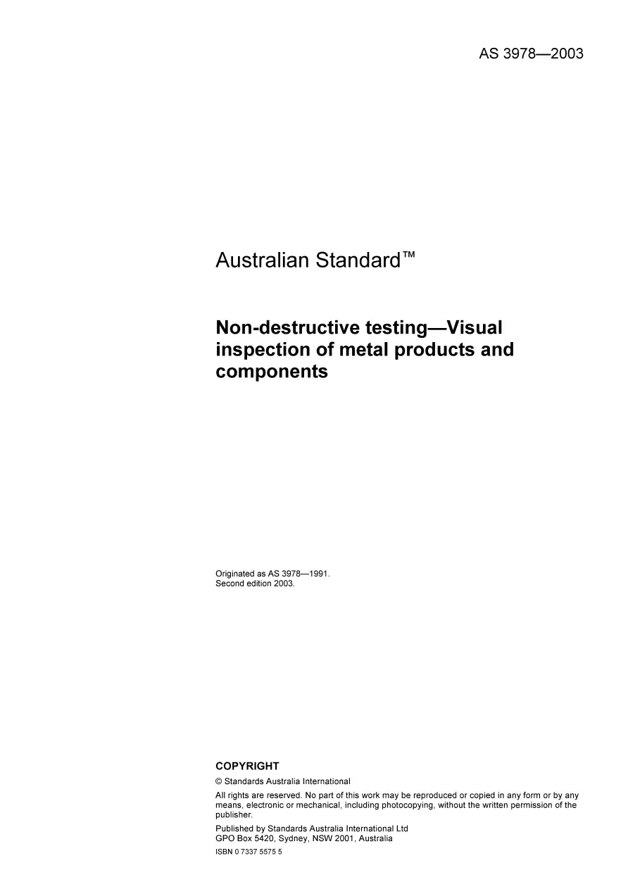 AS 3978-2003 AS 3978-2003 pdf