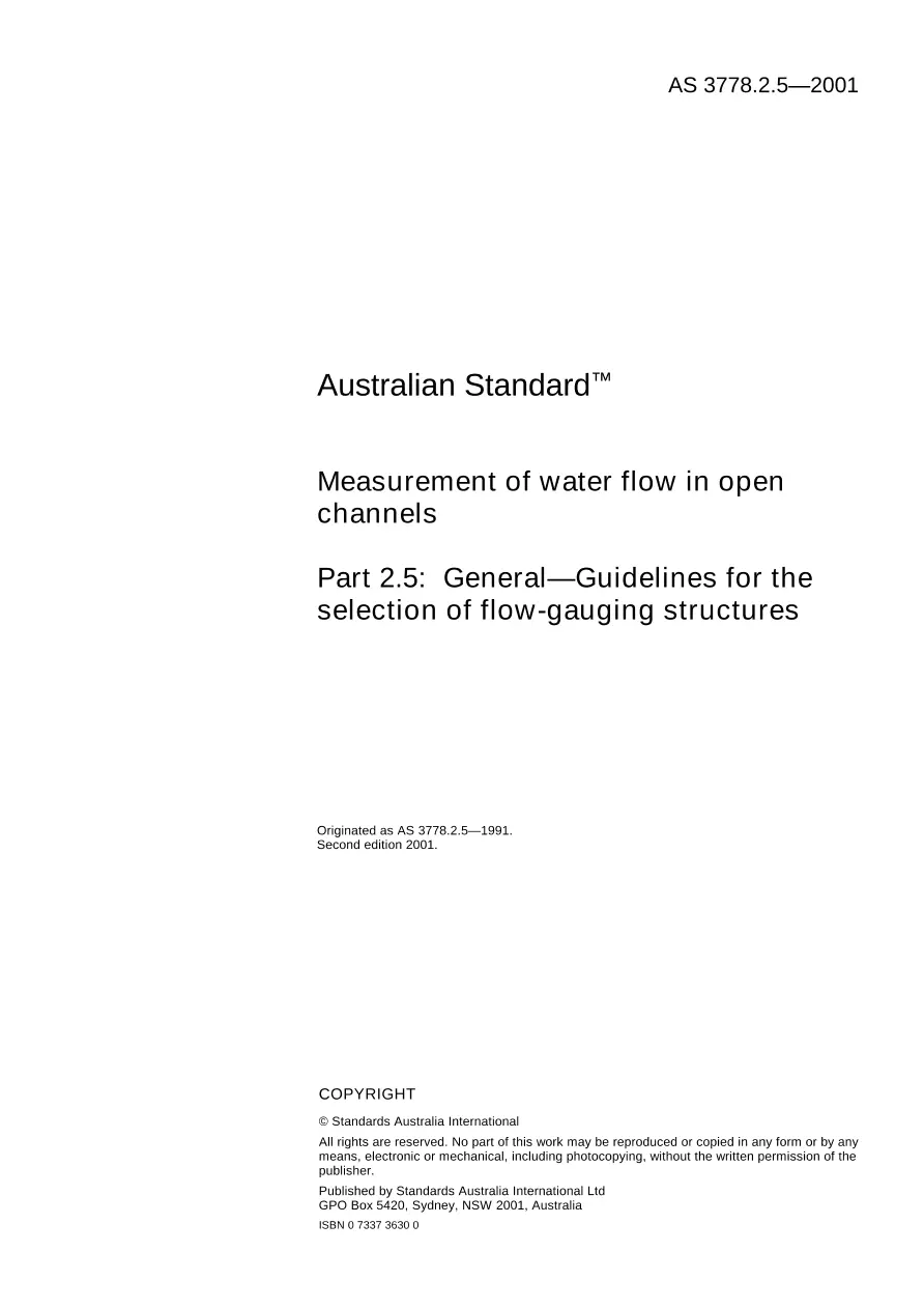 AS 3778.2.5-2001 AS 3778.2.5-2001 pdf