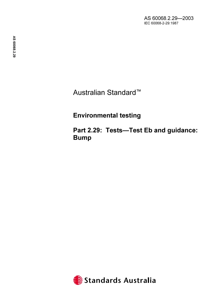 AS 60068.2.29-2003 pdf