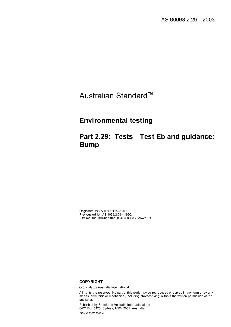 AS 60068.2.29-2003 pdf