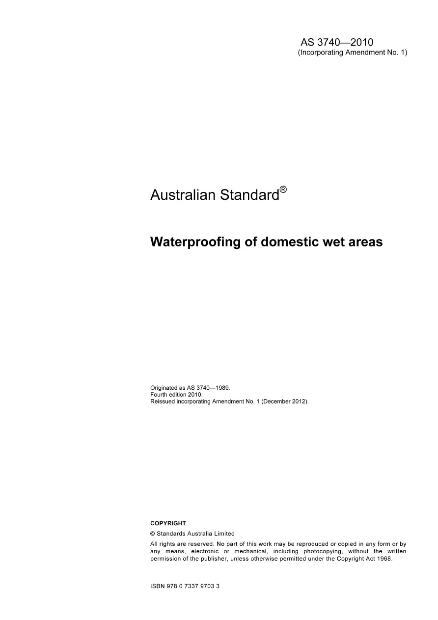 AS 3740-2010 AS 3740-2010 pdf