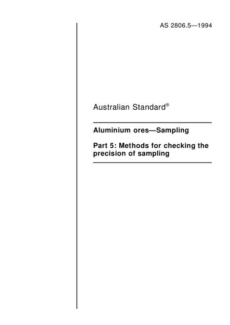 AS 2806.5-1994 AS 2806.5-1994 pdf