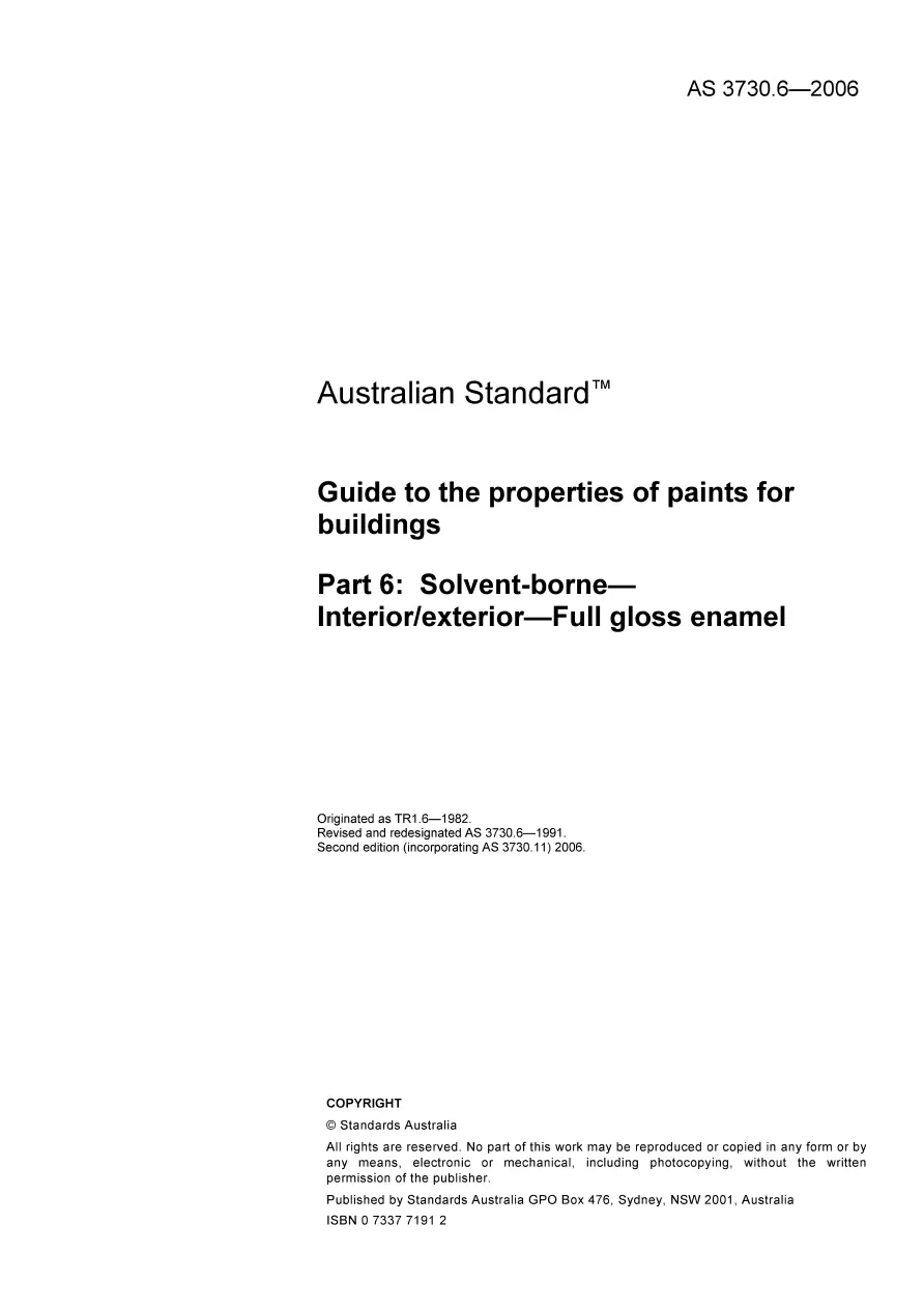 AS 3730.6-2006 AS 3730.6-2006 pdf