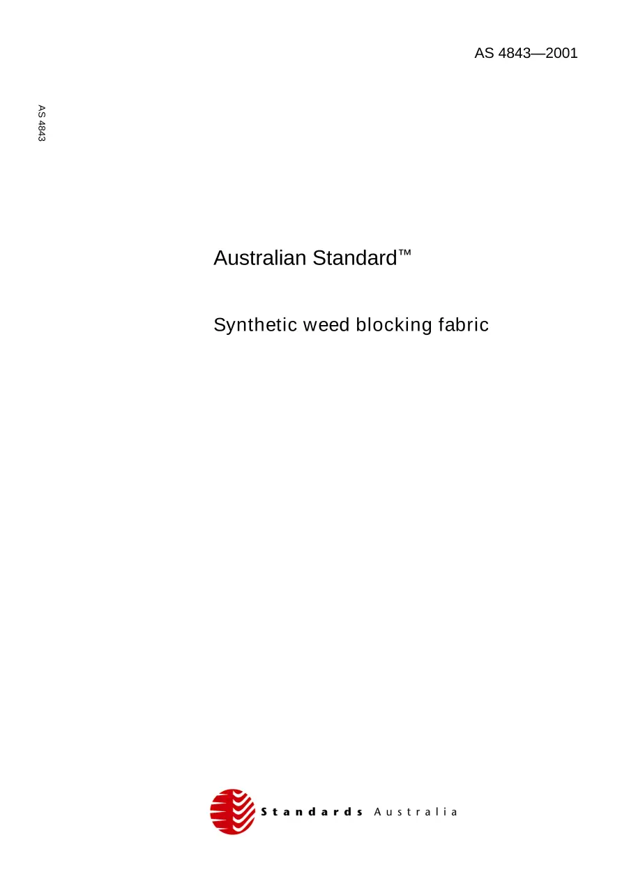 AS 4843-2001 AS 4843-2001 pdf