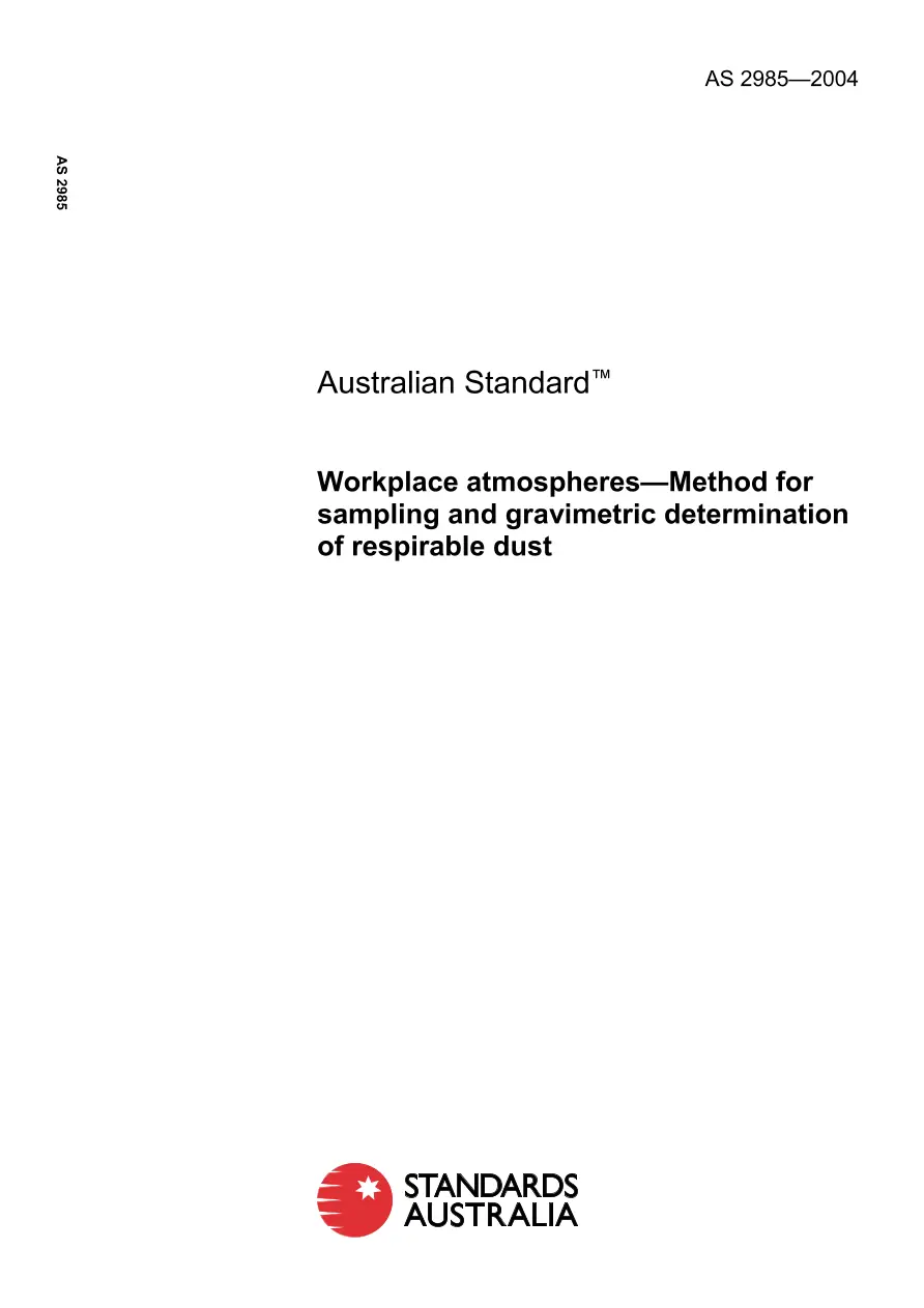 AS 2985-2004 pdf