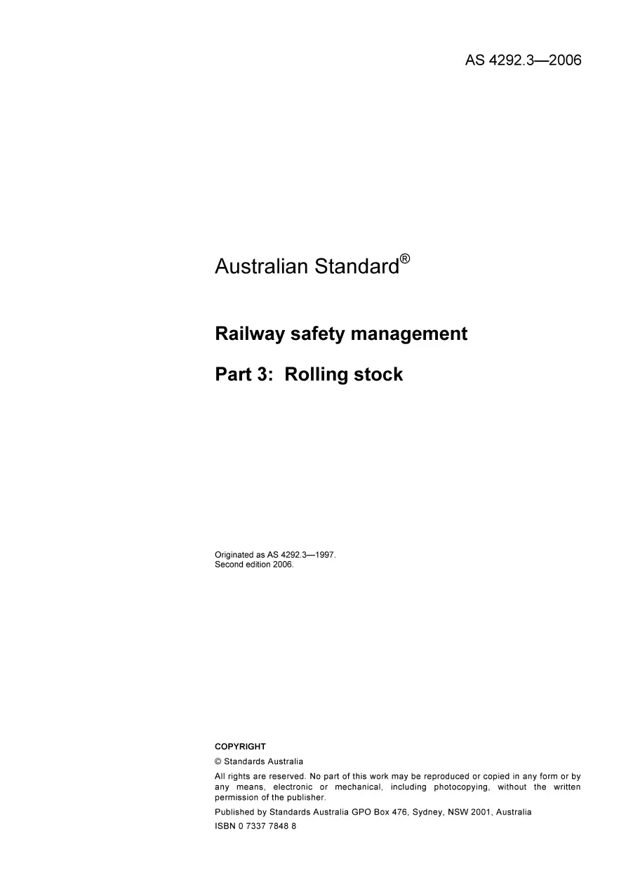 AS 4292.3-2006 AS 4292.3-2006 pdf