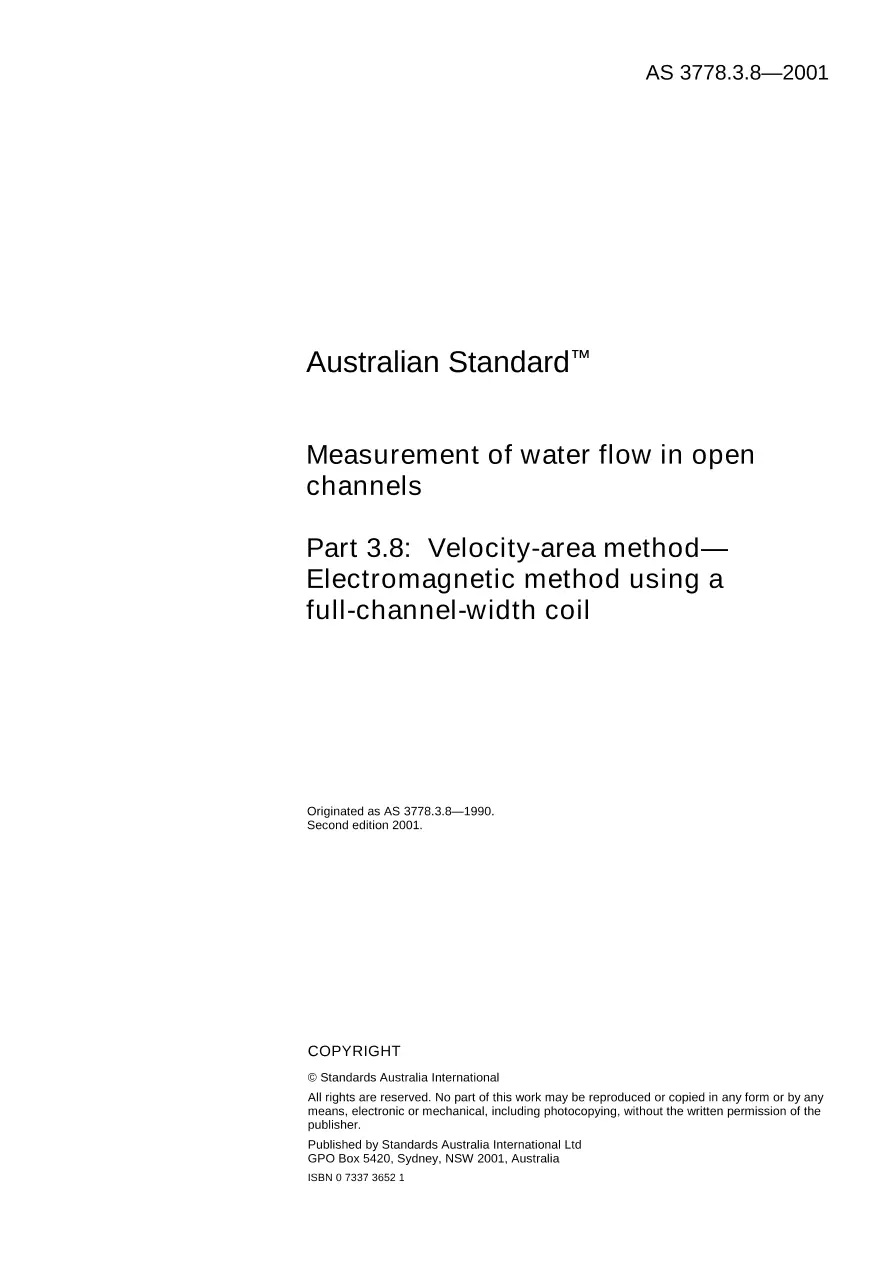 AS 3778.3.8-2001 AS 3778.3.8-2001 pdf
