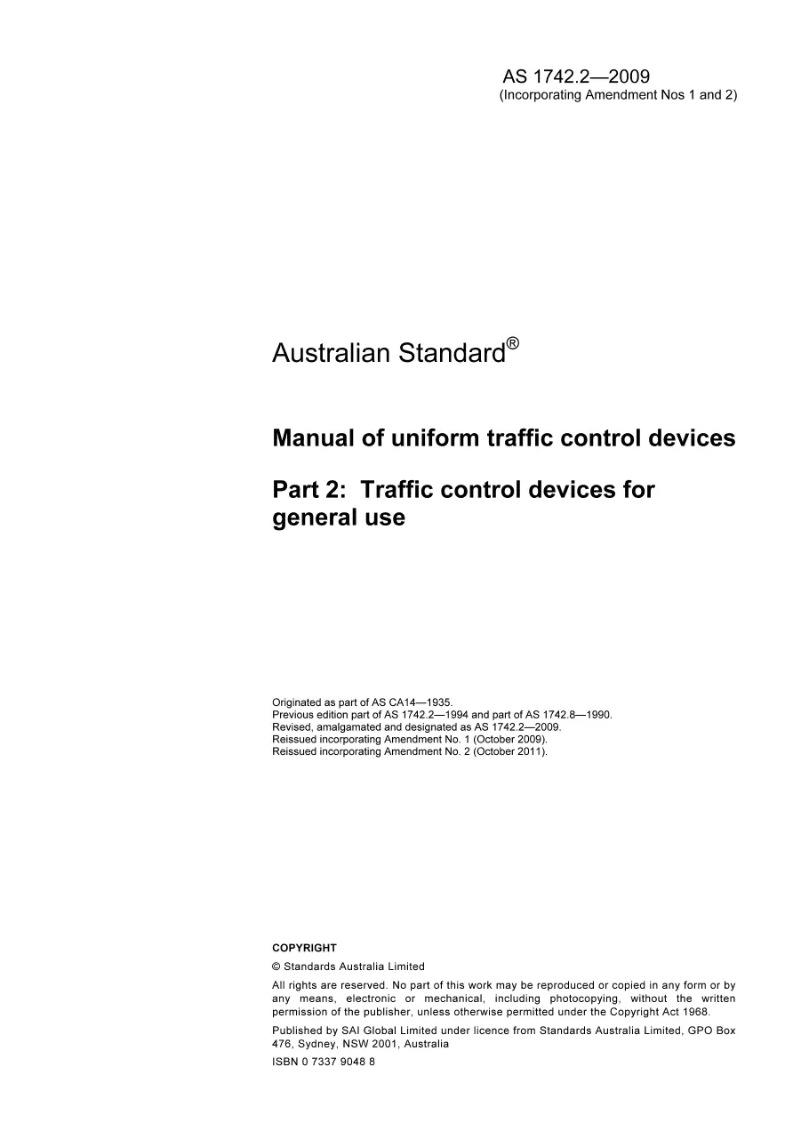 AS 1742.2-2009 AS 1742.2-2009 pdf