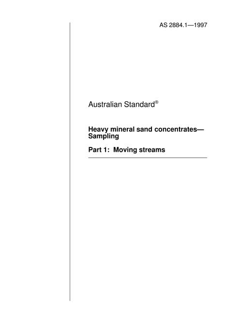AS 2884.1-1997 AS 2884.1-1997 pdf