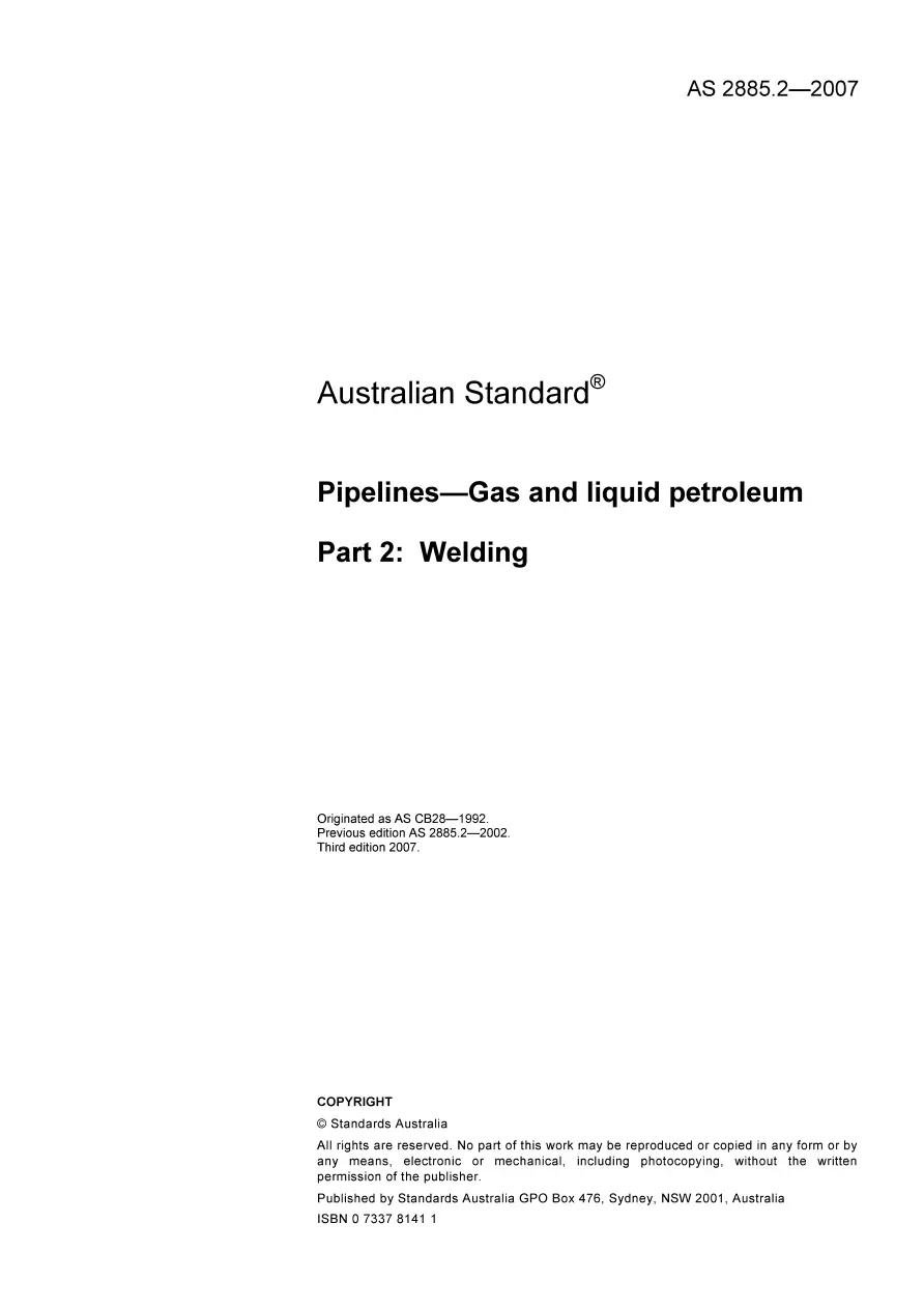 AS 2885.2-2007 AS 2885.2-2007 pdf