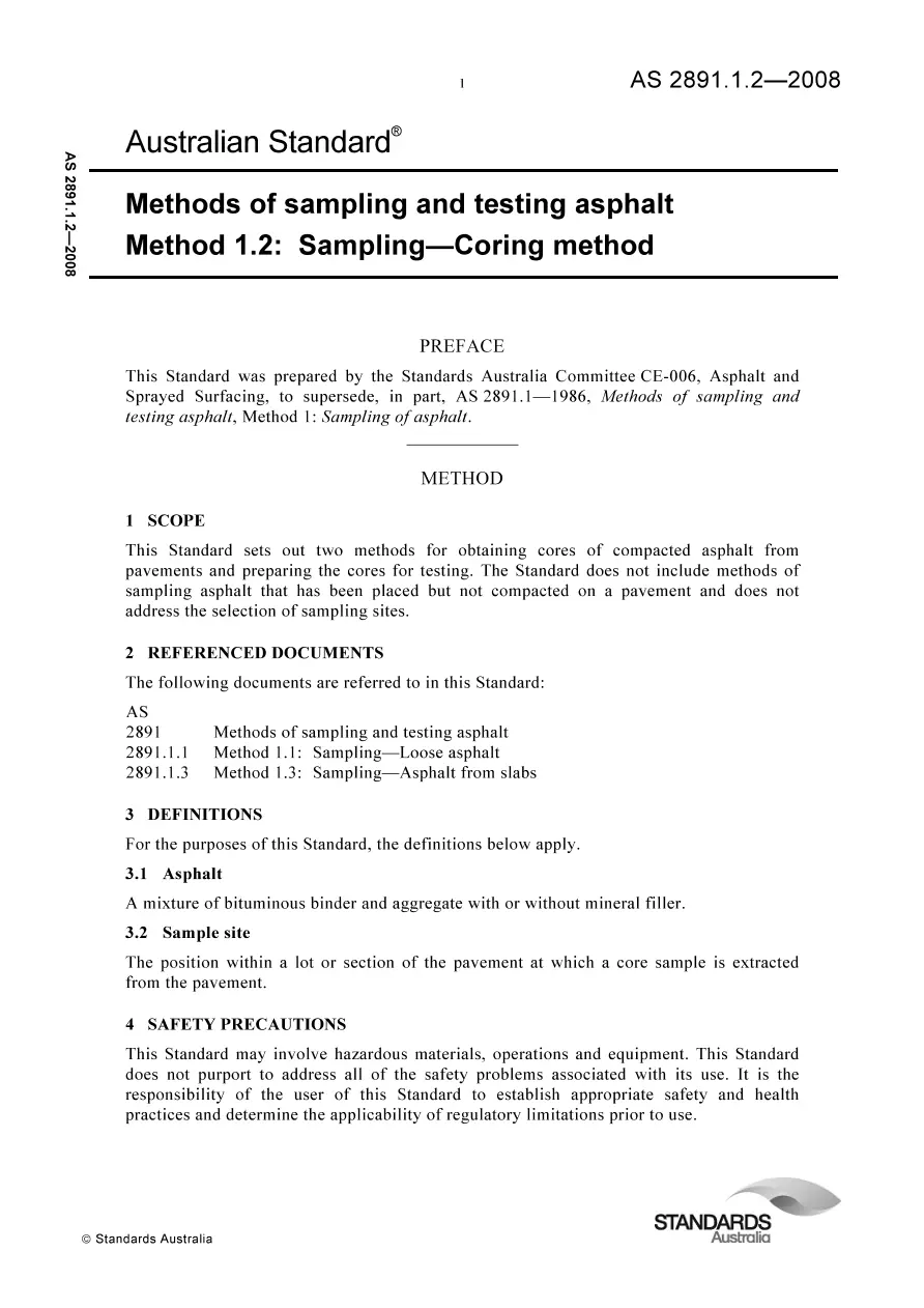 AS 2891.1.2-2008 AS 2891.1.2-2008 pdf