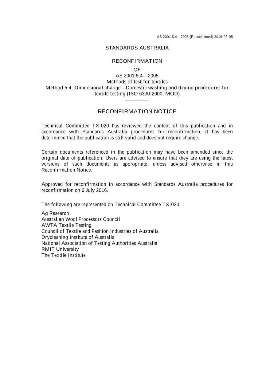 AS 2001.5.4-2005 AS 2001.5.4-2005 pdf