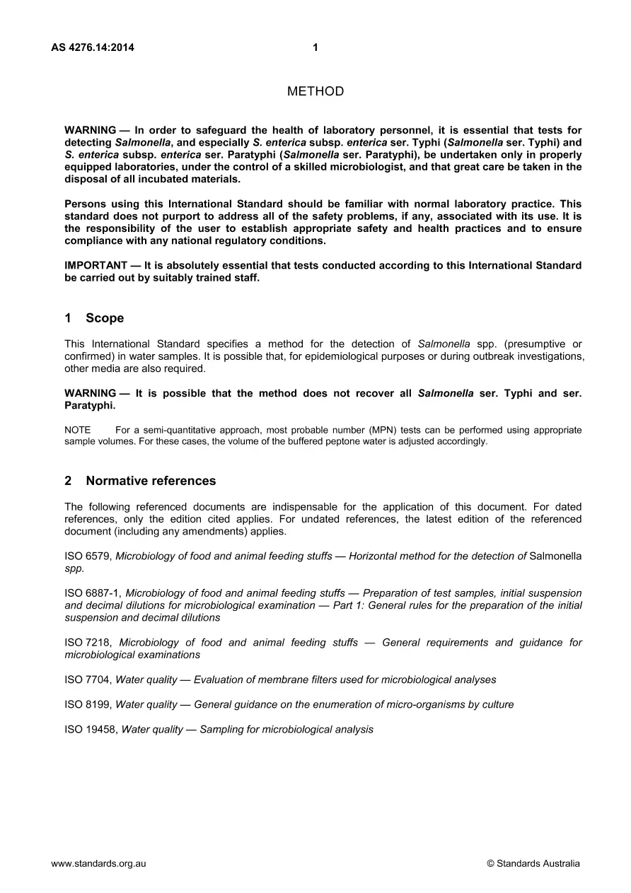 AS 4276.14:2014 AS 4276.14:2014 pdf