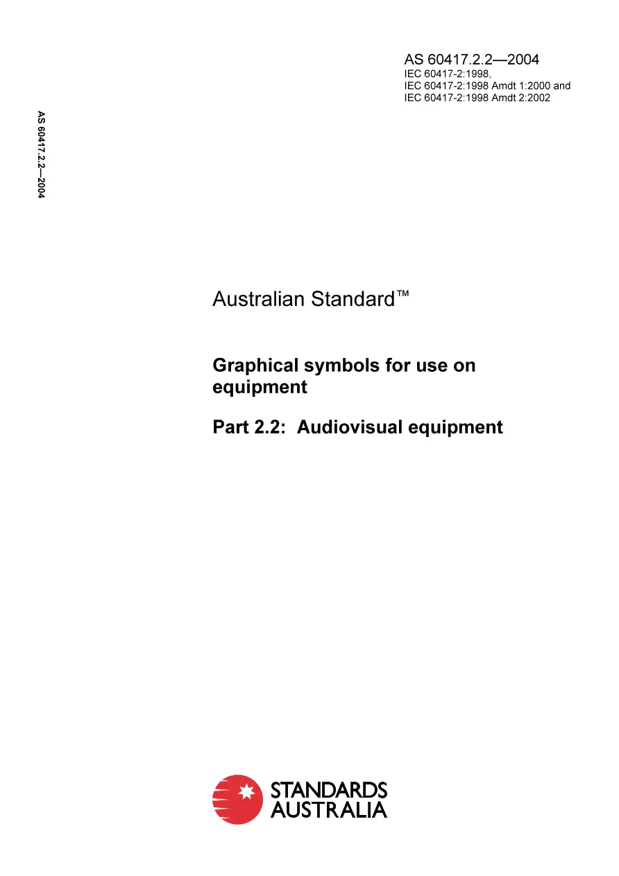 AS 60417.2.2-2004 AS 60417.2.2-2004 pdf