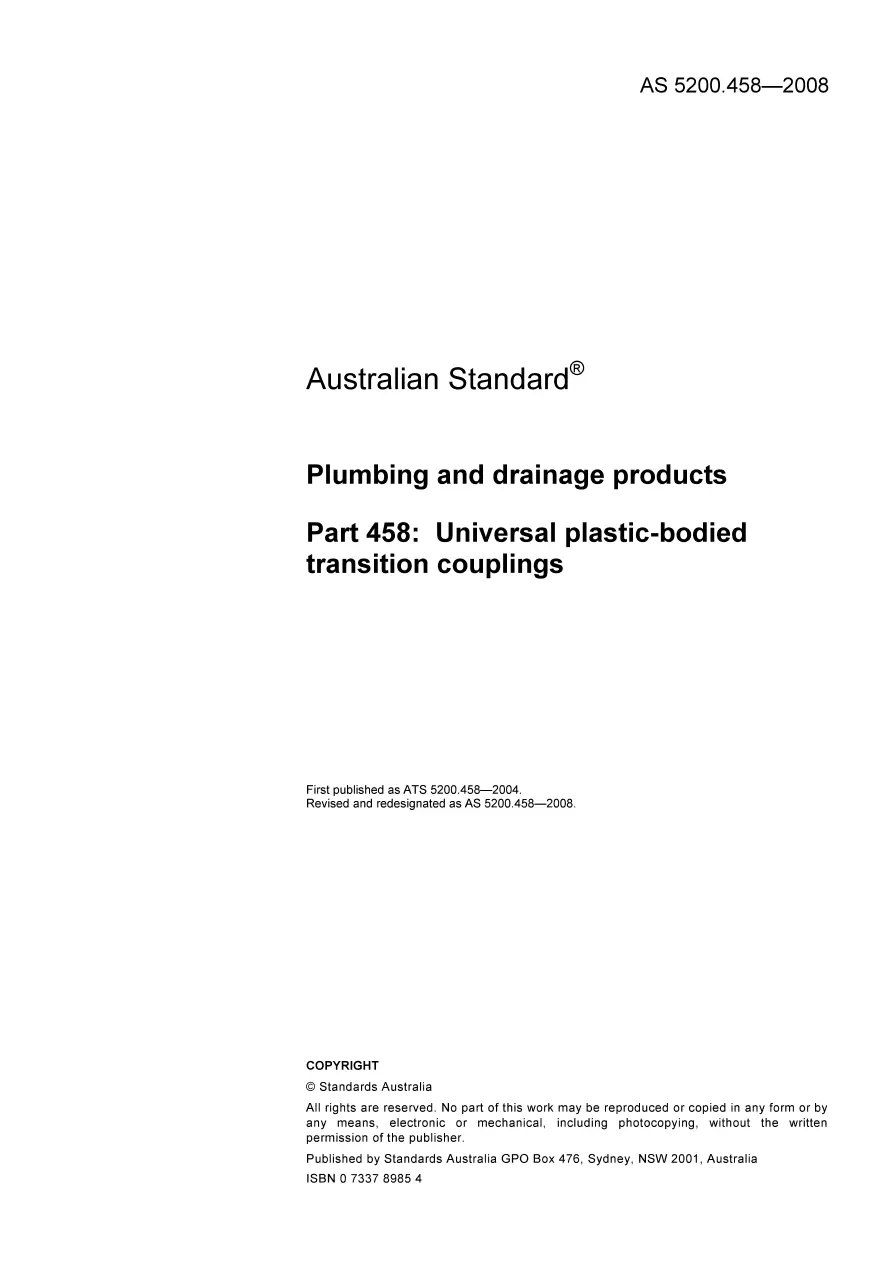 AS 5200.458-2008 AS 5200.458-2008 pdf