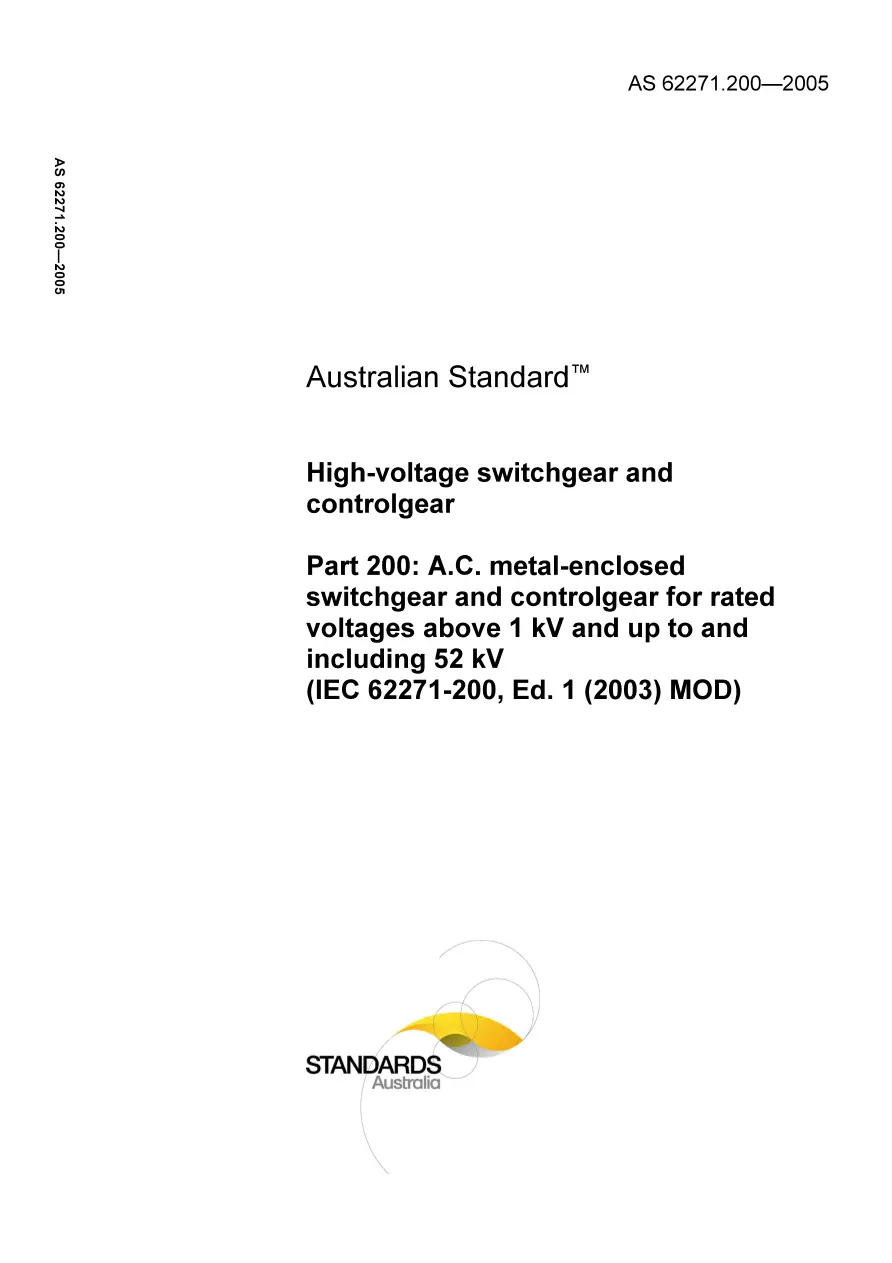 AS 62271.200-2005 AS 62271.200-2005 pdf