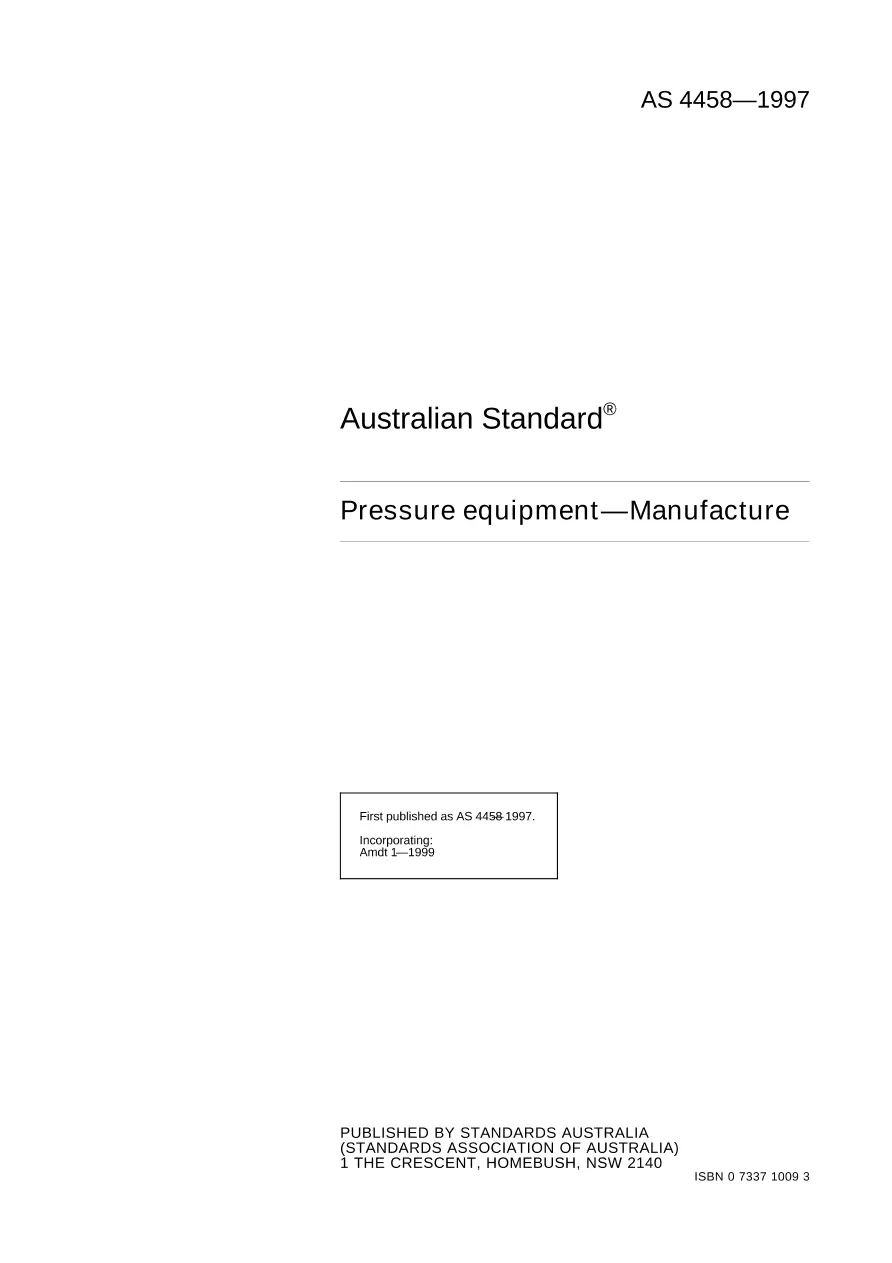 AS 4458-1997 AS 4458-1997 pdf