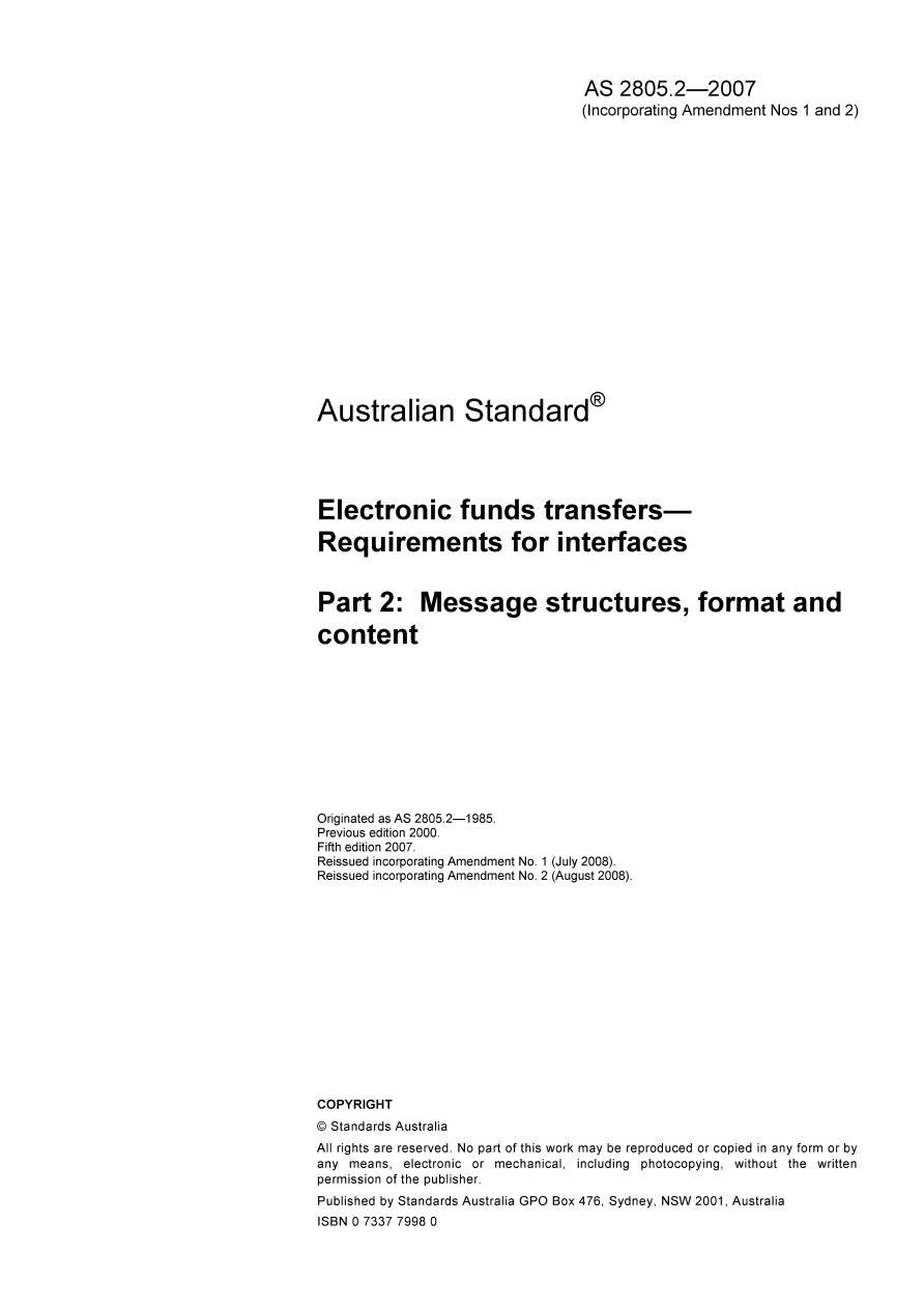 AS 2805.2-2007 AS 2805.2-2007 pdf