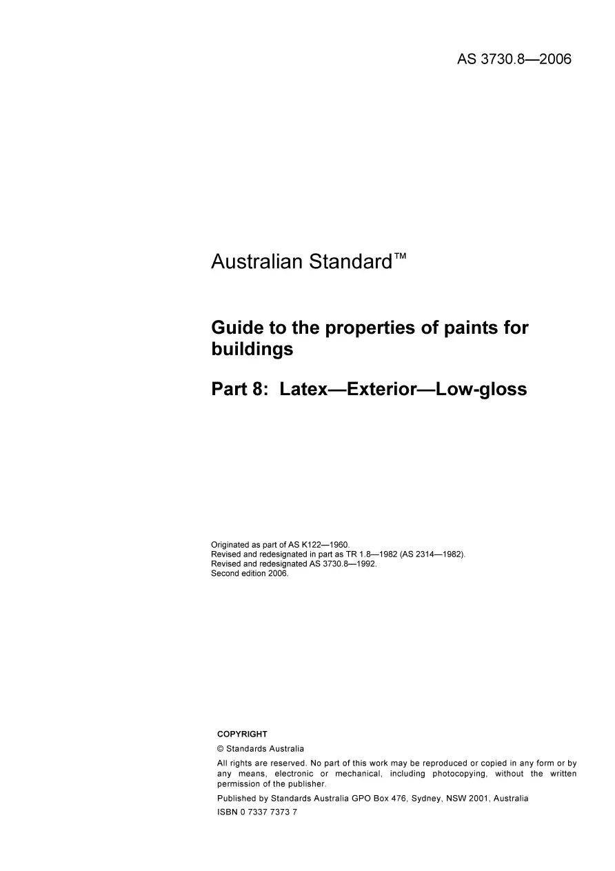 AS 3730.8-2006 AS 3730.8-2006 pdf