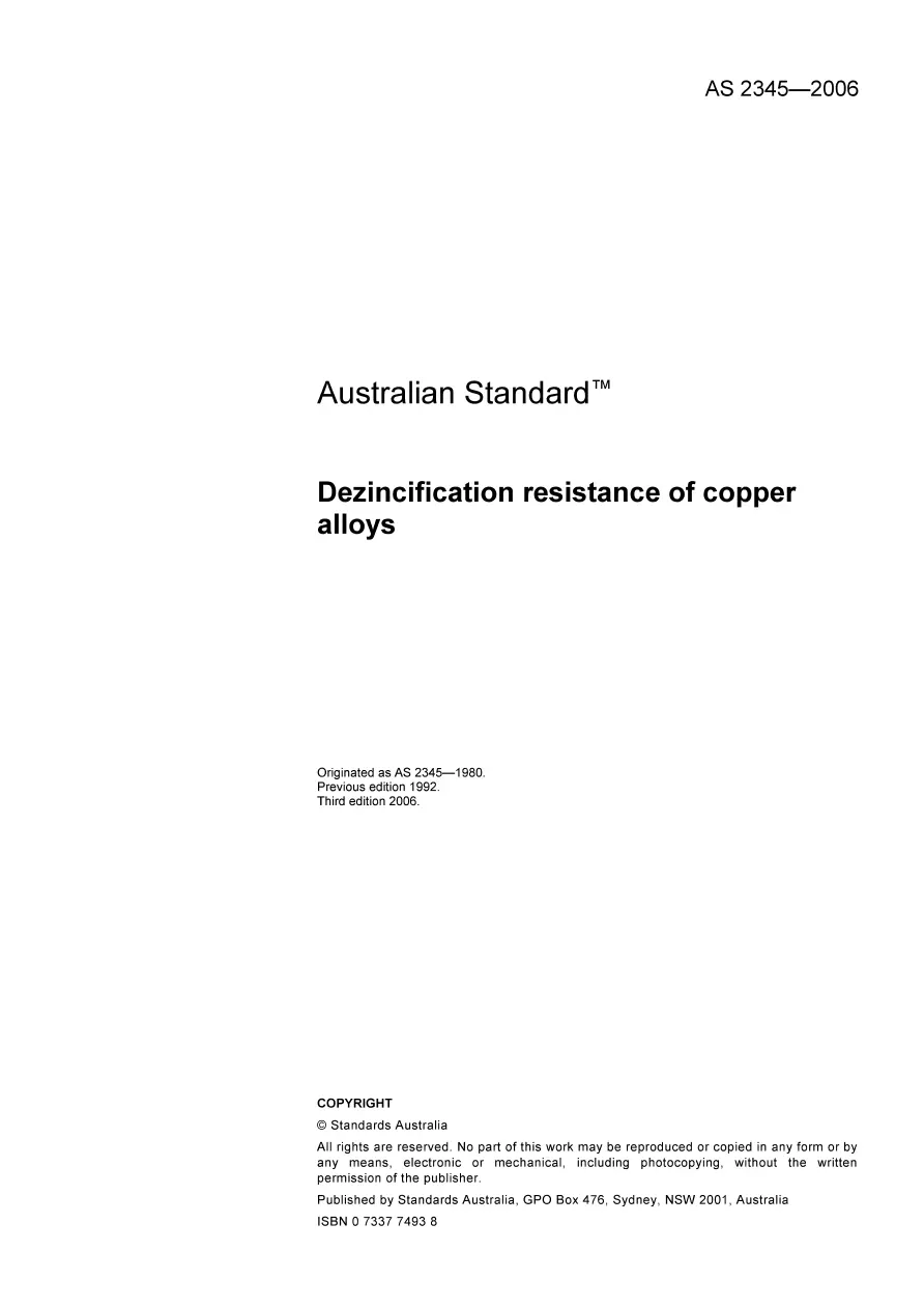 AS 2345-2006 AS 2345-2006 pdf