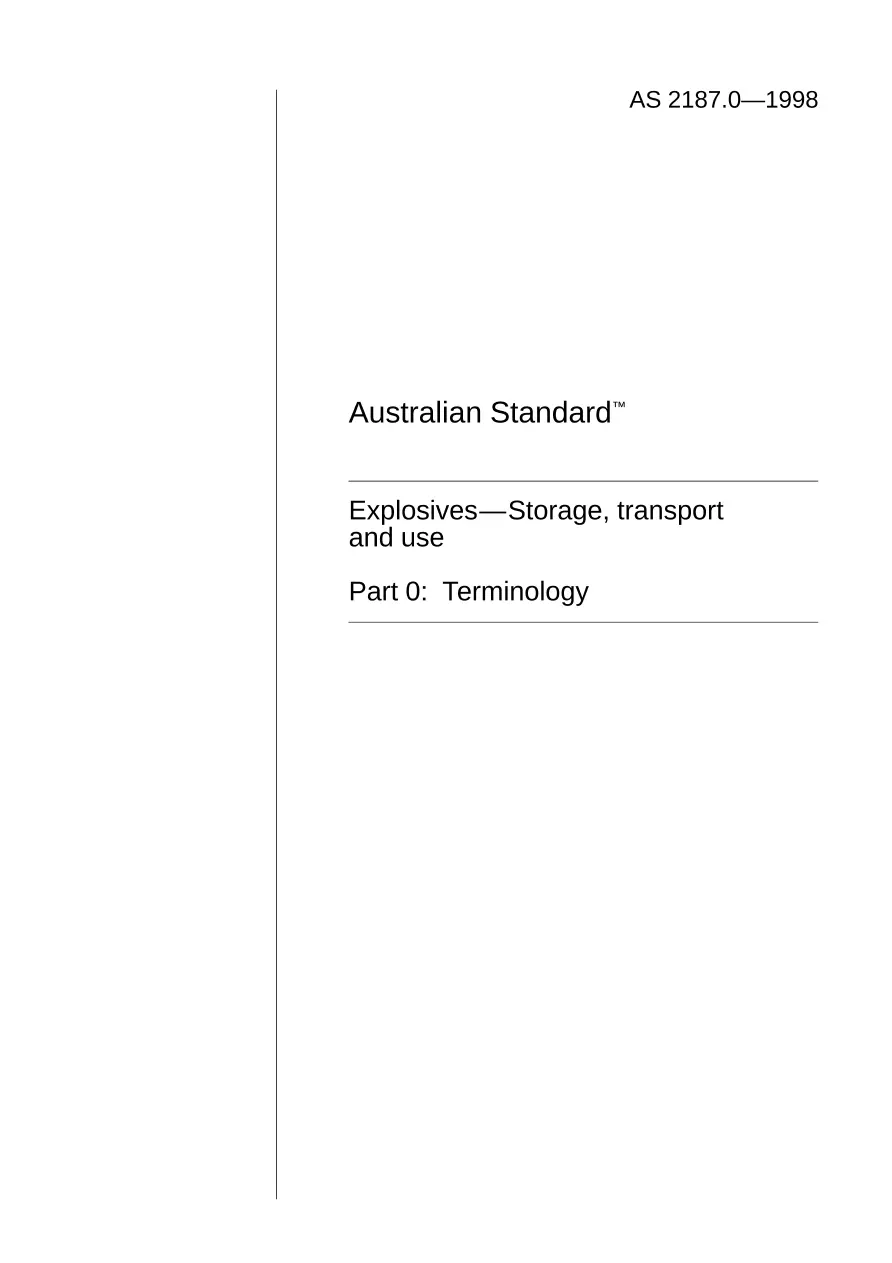 AS 2187.0-1998 AS 2187.0-1998 pdf