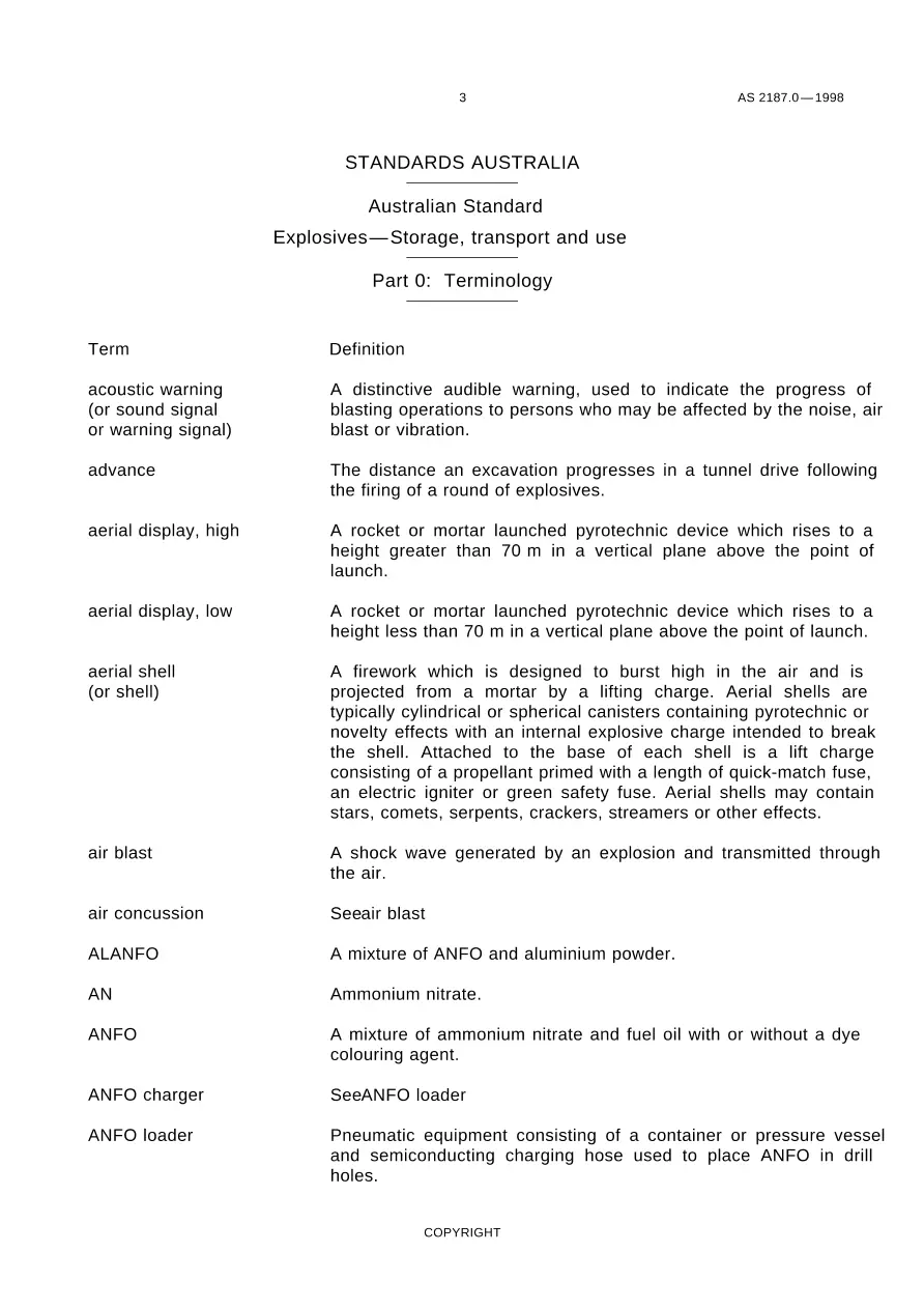 AS 2187.0-1998 AS 2187.0-1998 pdf