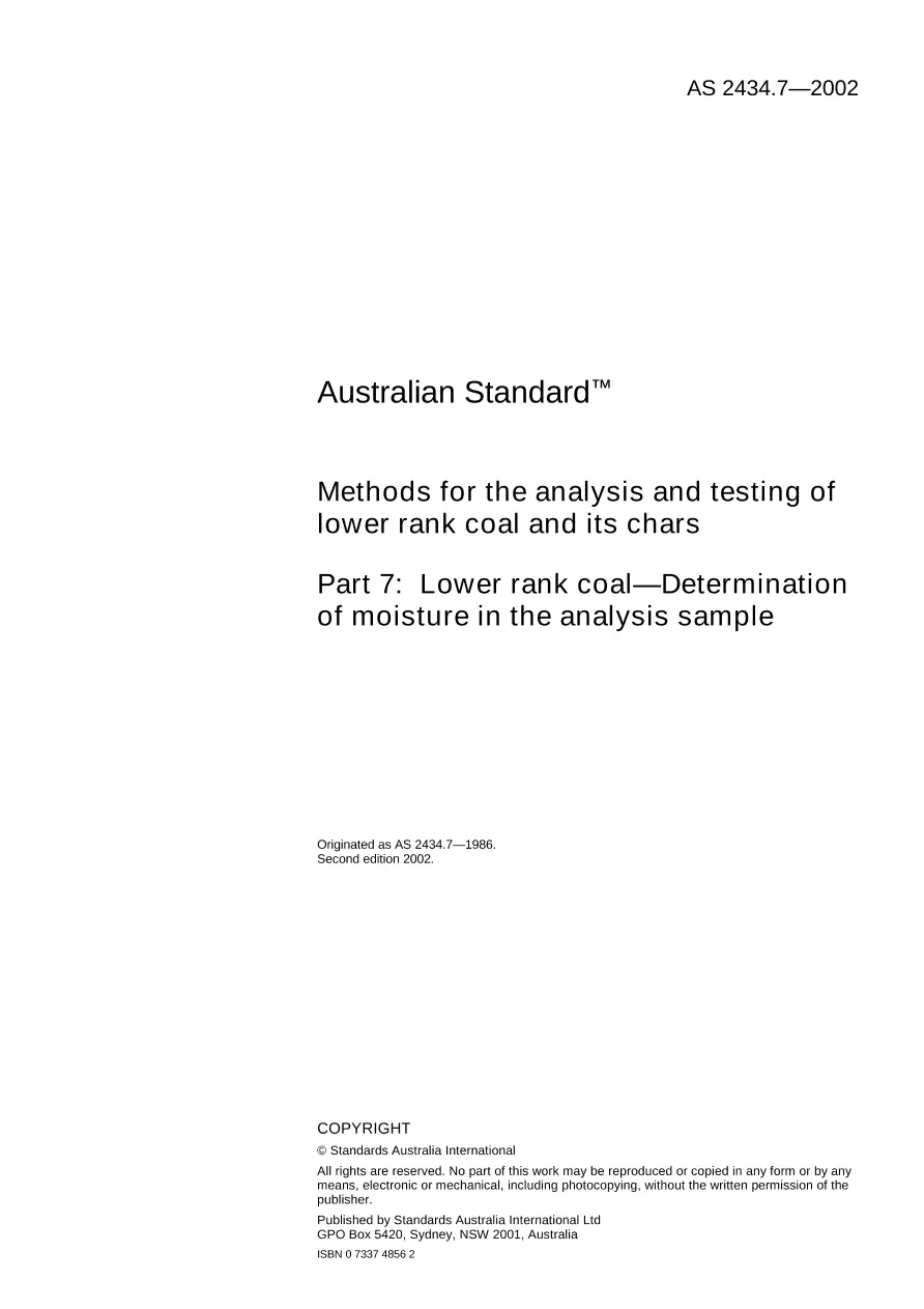AS 2434.7-2002 AS 2434.7-2002 pdf