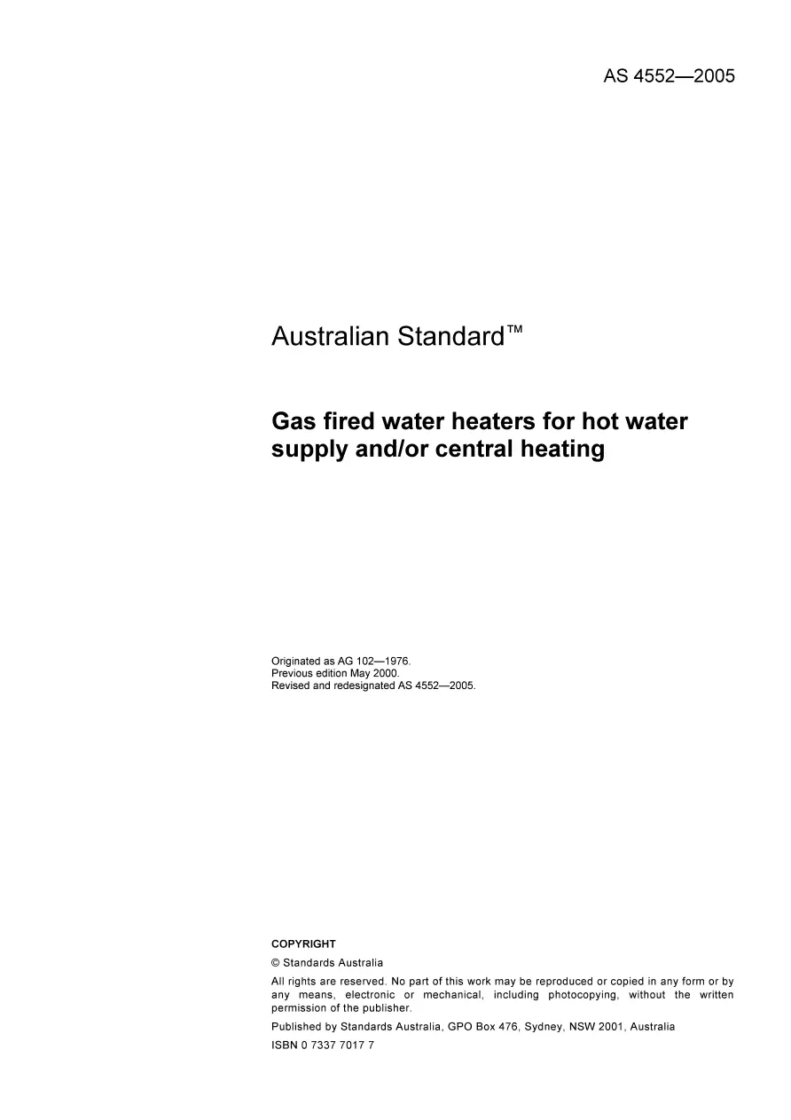 AS 4552-2005 AS 4552-2005 pdf