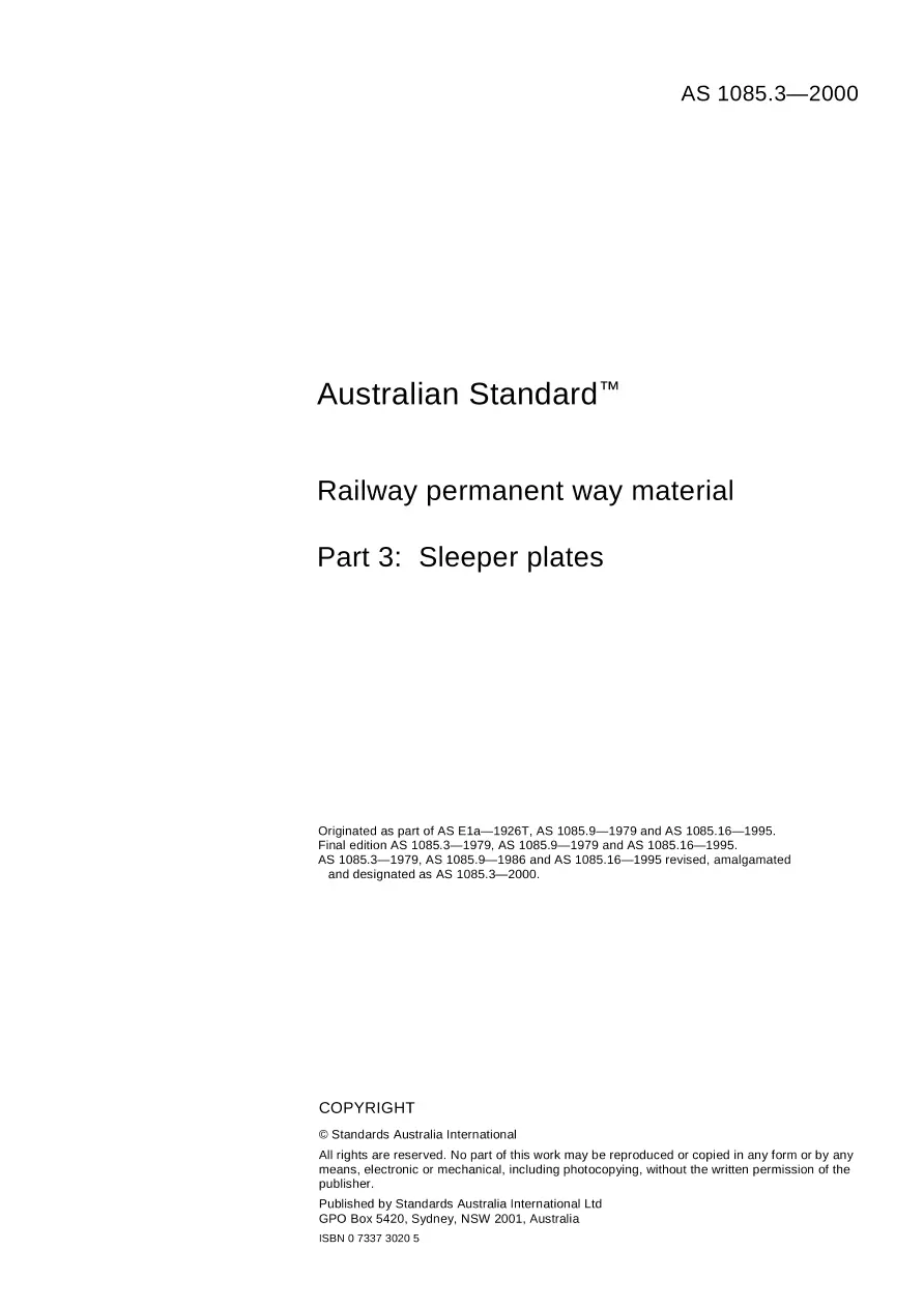 AS 1085.3-2000 AS 1085.3-2000 pdf
