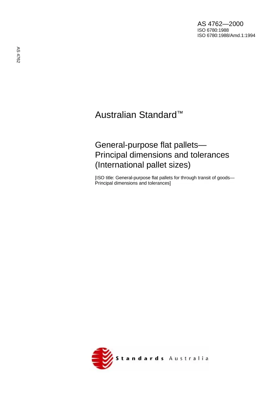 AS 4762-2000 AS 4762-2000 pdf
