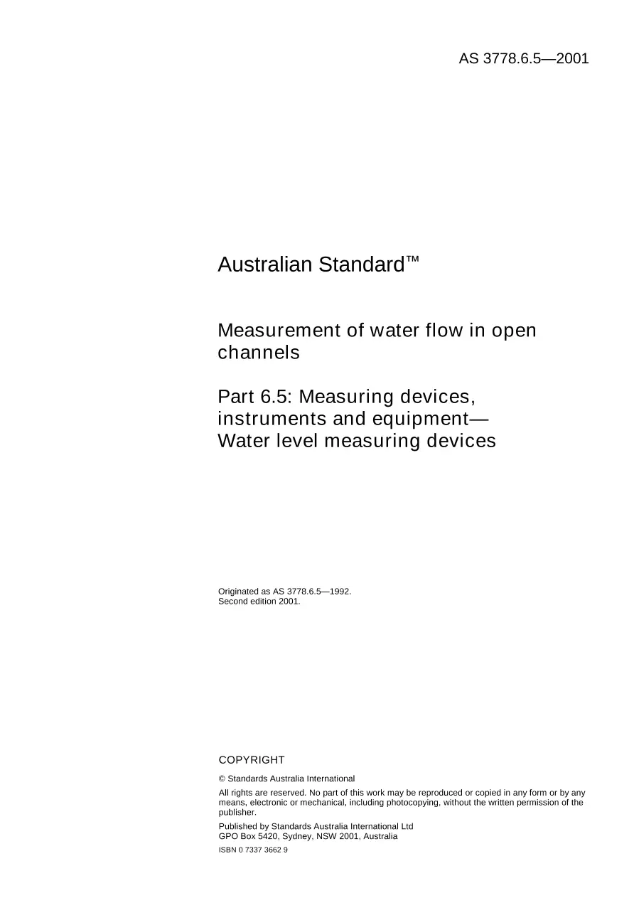 AS 3778.6.5-2001 pdf
