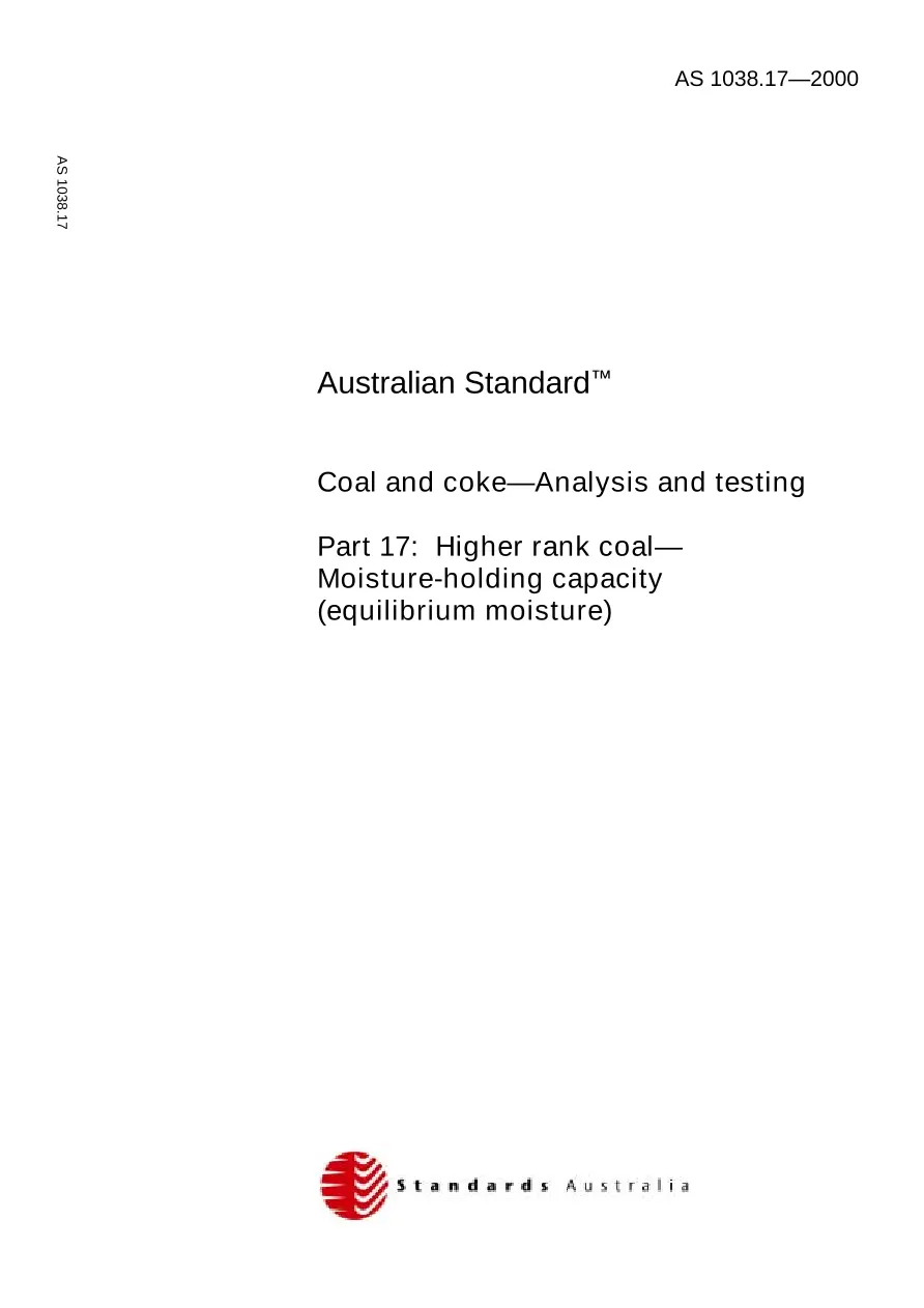 AS 1038.17-2000 AS 1038.17-2000 pdf