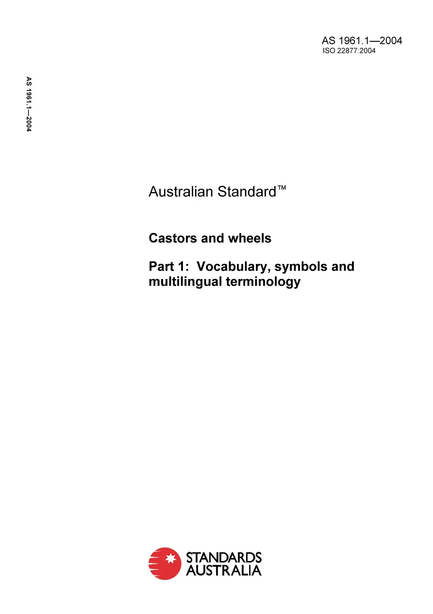 AS 1961.1-2004 AS 1961.1-2004 pdf