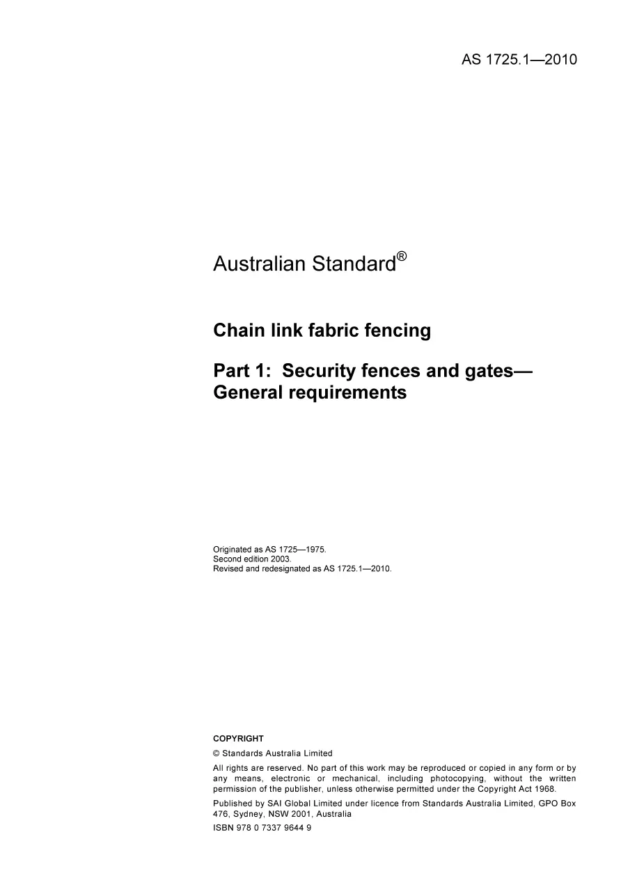 AS 1725.1-2010 AS 1725.1-2010 pdf