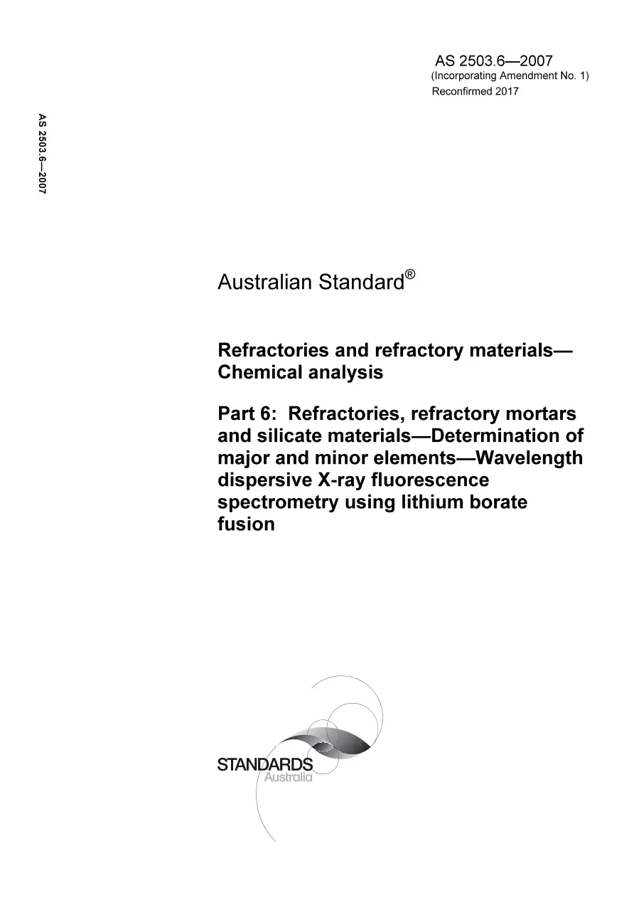 AS 2503.6-2007 AS 2503.6-2007 pdf