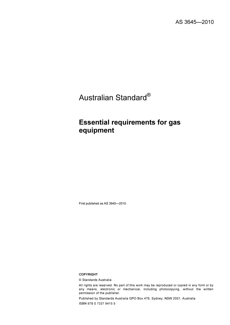 AS 3645-2010 AS 3645-2010 pdf
