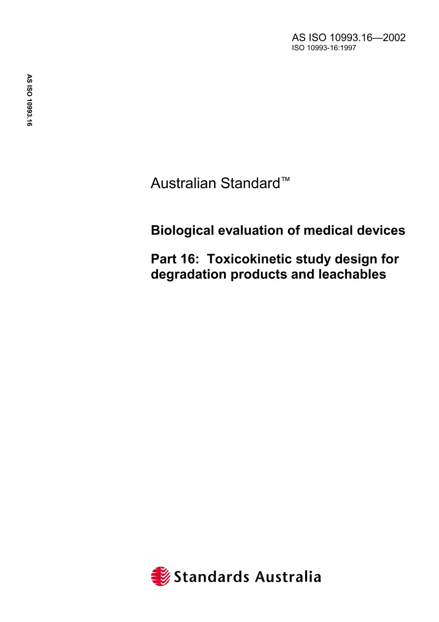 AS ISO 10993.16-2002 AS ISO 10993.16-2002 pdf