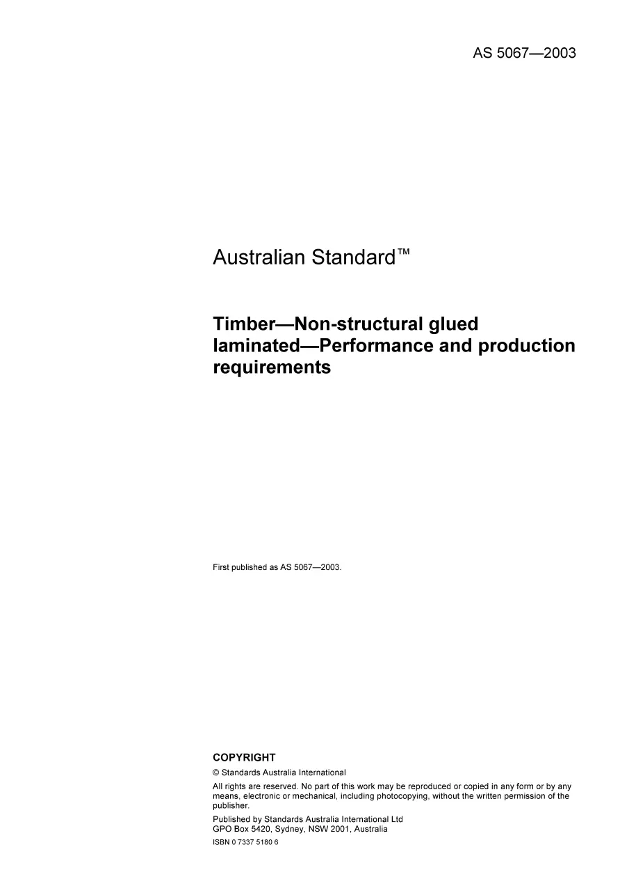 AS 5067-2003 AS 5067-2003 pdf