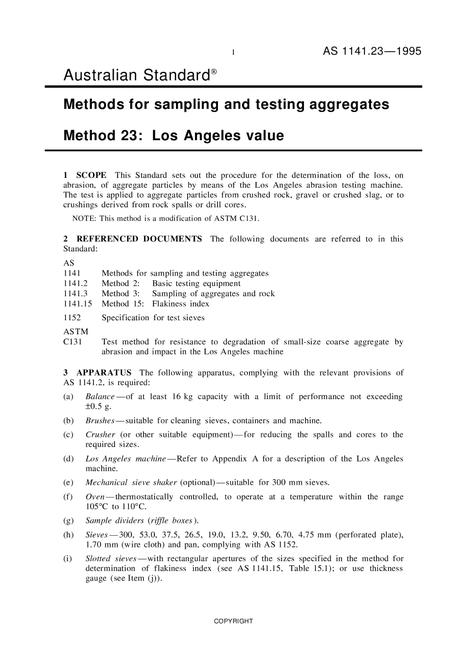 AS 1141.23-1995 pdf