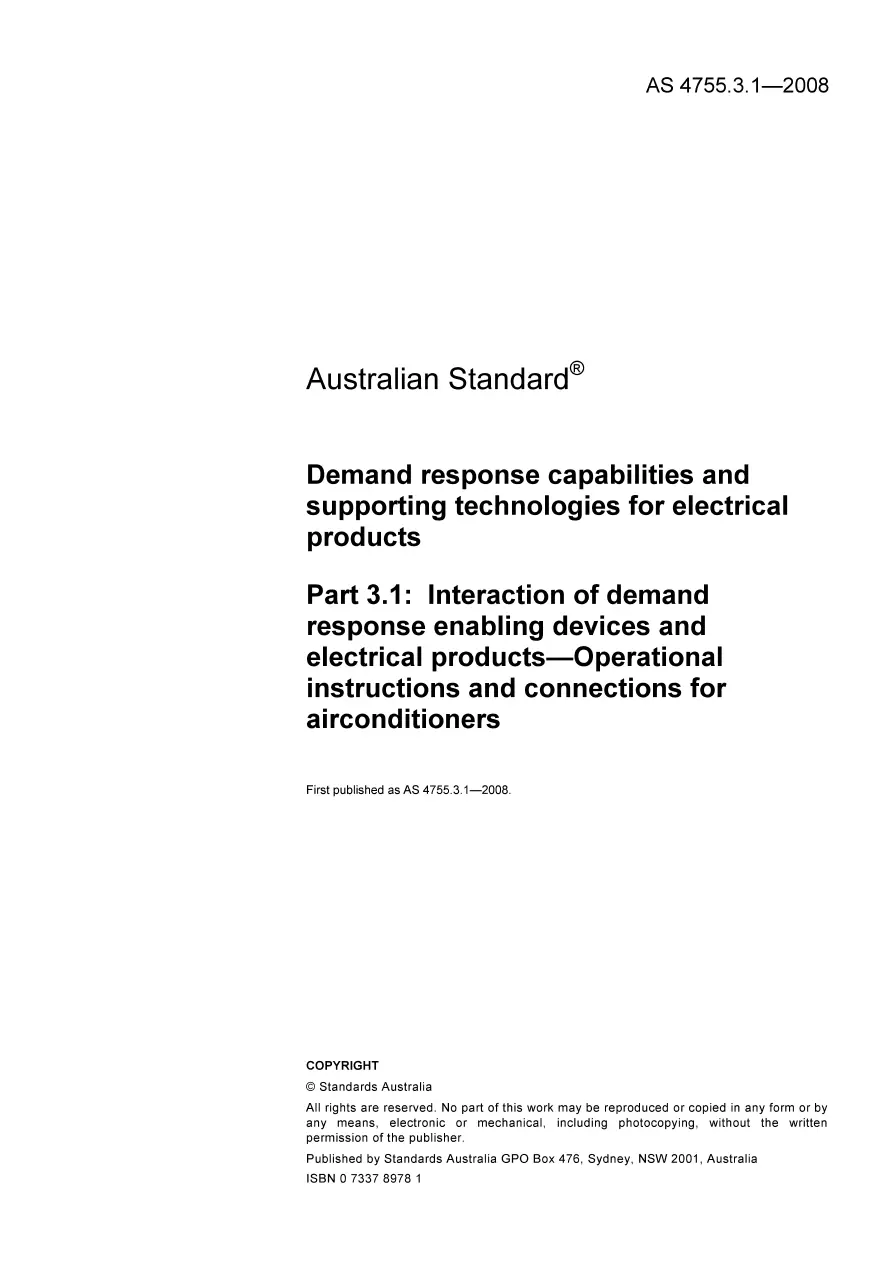 AS 4755.3.1-2008 AS 4755.3.1-2008 pdf