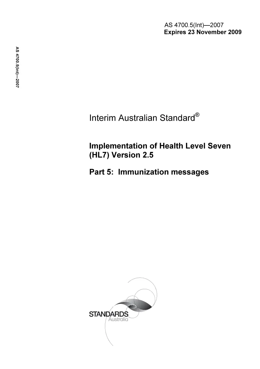 AS 4700.5(INT)-2007 AS 4700.5(INT)-2007 pdf
