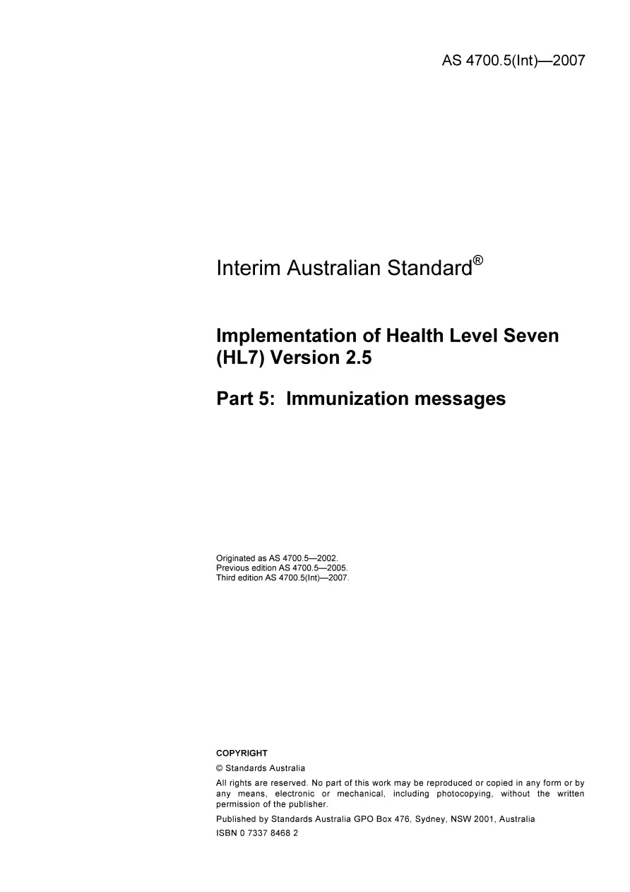 AS 4700.5(INT)-2007 AS 4700.5(INT)-2007 pdf