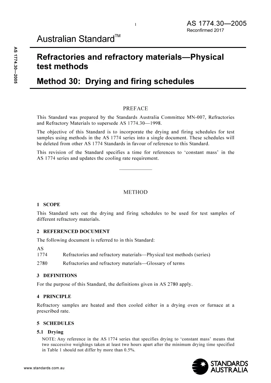 AS 1774.30-2005 AS 1774.30-2005 pdf