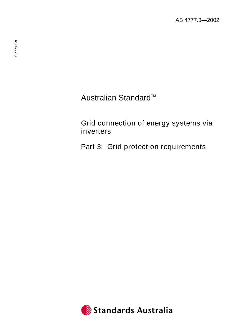AS 4777.3-2002 pdf