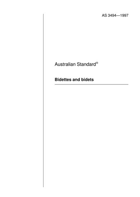 AS 3494-1997 AS 3494-1997 pdf