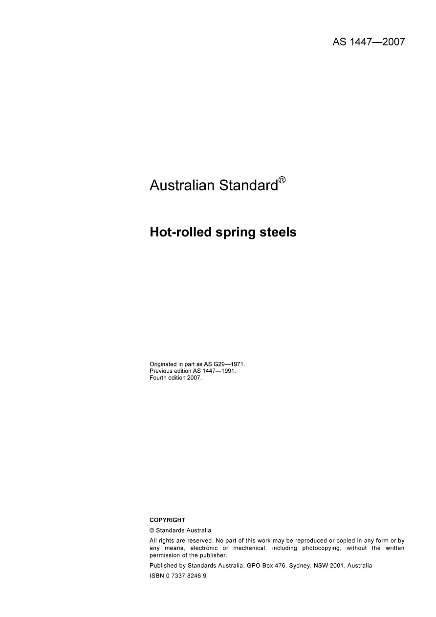AS 1447-2007 AS 1447-2007 pdf