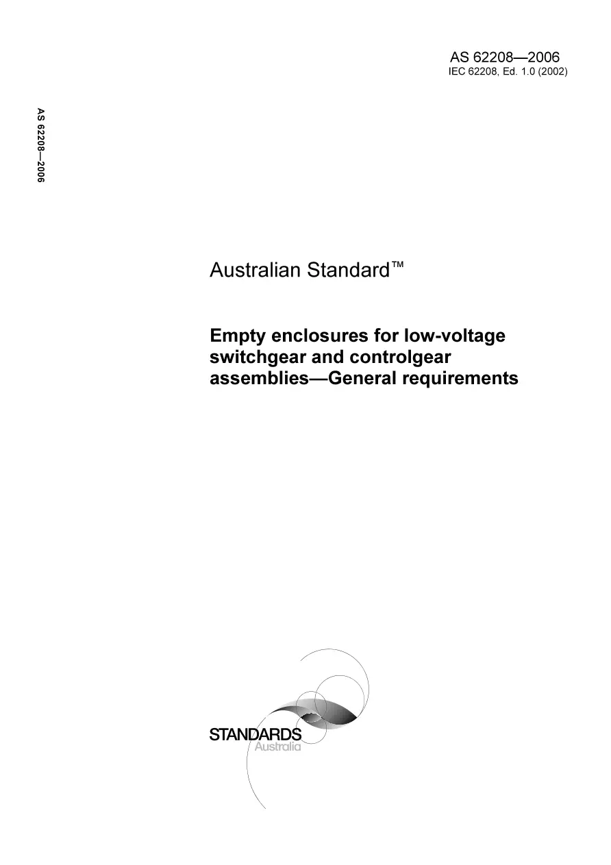 AS 62208-2006 AS 62208-2006 pdf