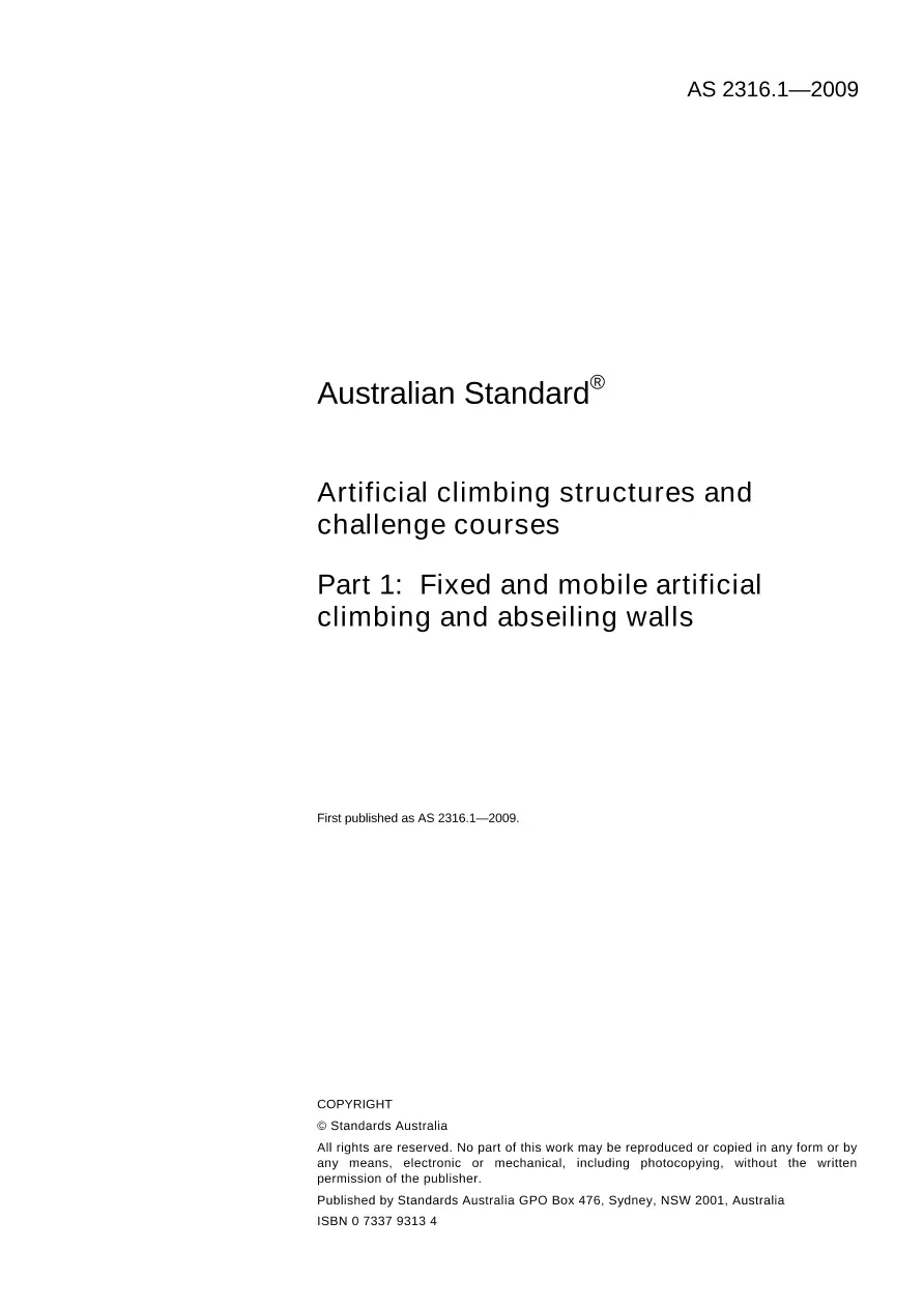 AS 2316.1-2009 AS 2316.1-2009 pdf
