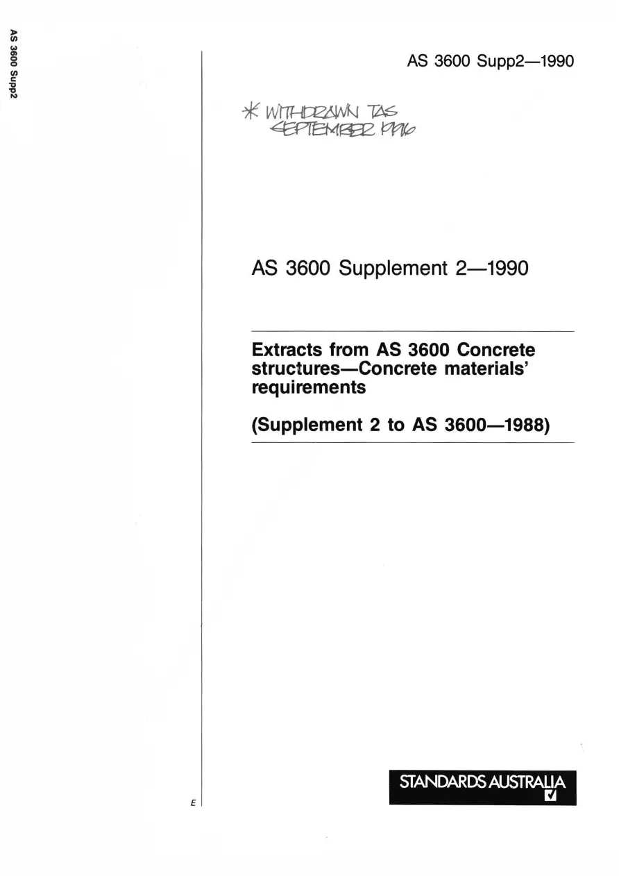 AS 3600 SUPP 2-1990 AS 3600 SUPP 2-1990 pdf