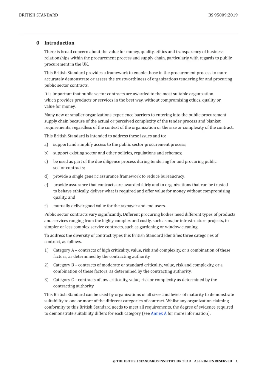 BS 95009:2019 BS 95009:2019 pdf